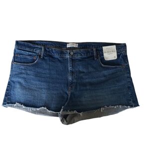 Abercrombie & Fitch Jean Shorts. Mom Short. High Rise. 36/22. Size 22.